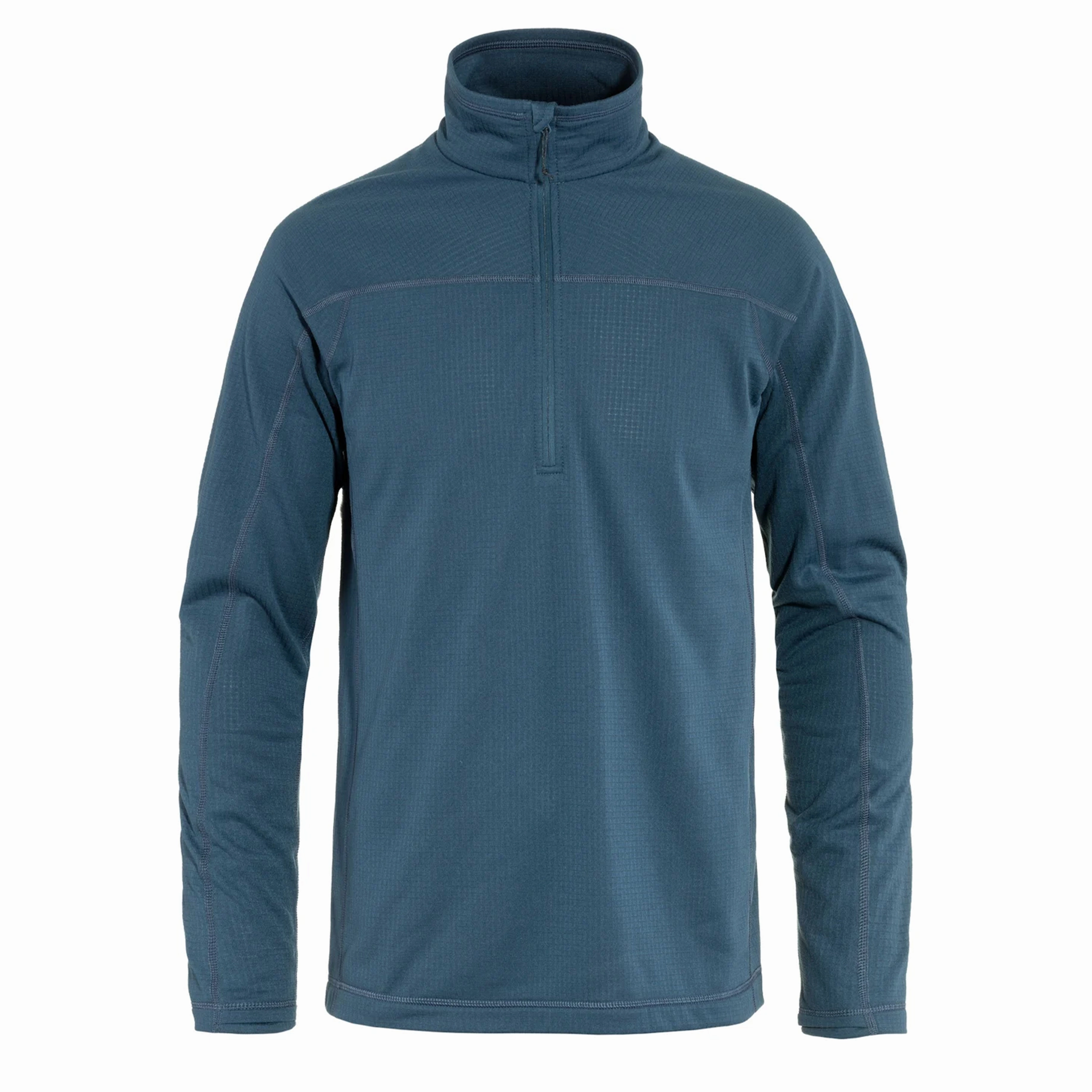 Fjallraven Abisko Lite Fleece Half Zip Indigo Blue Flash Deal Today Instant Discount