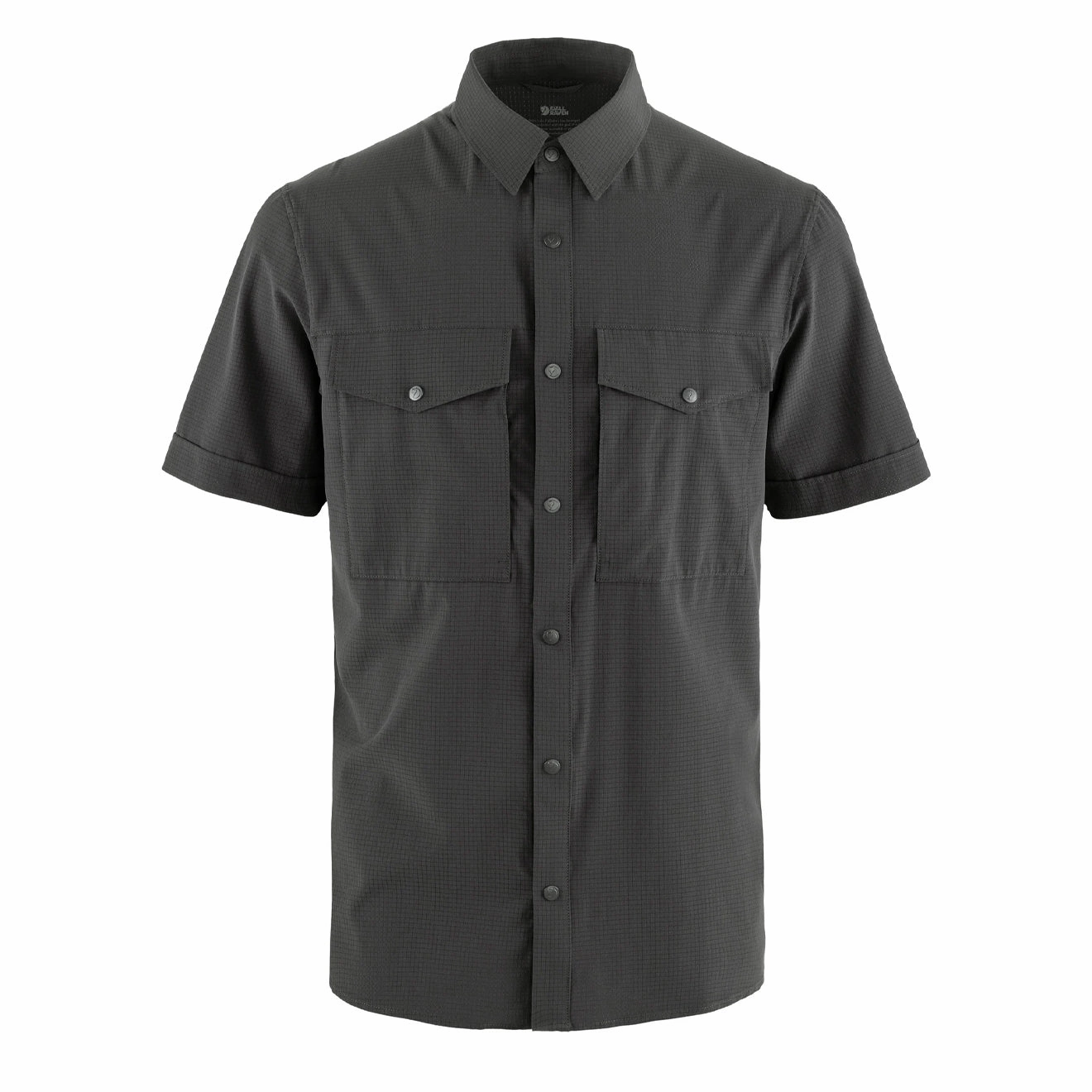 Fjallraven Abisko Trekking Shirt Ss Dark Grey Daily Hot Deal