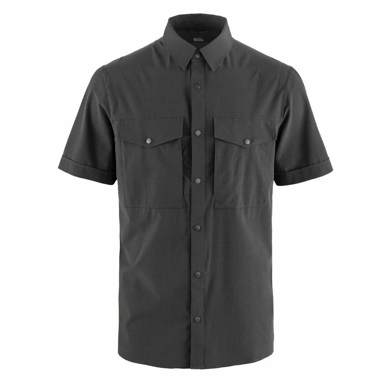 Dont Miss Out Fjallraven Abisko Trekking Shirt Ss Dark Grey