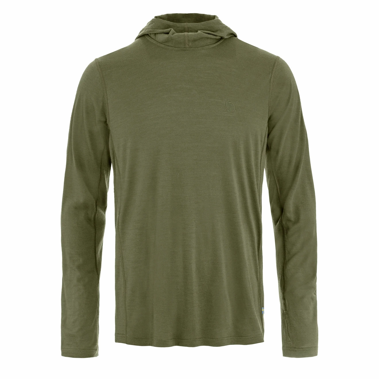 Fjallraven Abisko Wool Sun-Hoodie Laurel Green Hot Clearance Now Dont Miss Hot Deals