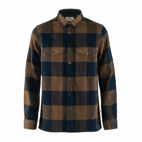 Fjallraven Canada Shirt Chestnut / Dark Navy Price Drop Frenzy