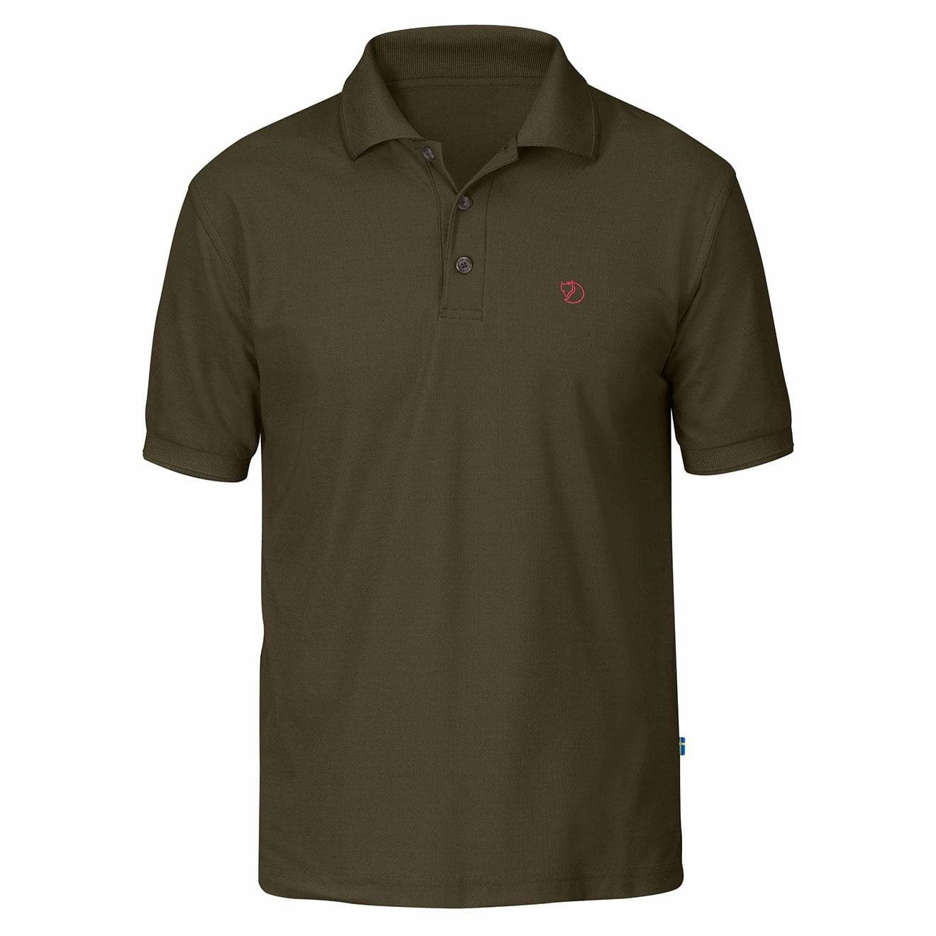 Special Online Offer Save Big Today Fjallraven Crowley Pique Shirt Dark Olive