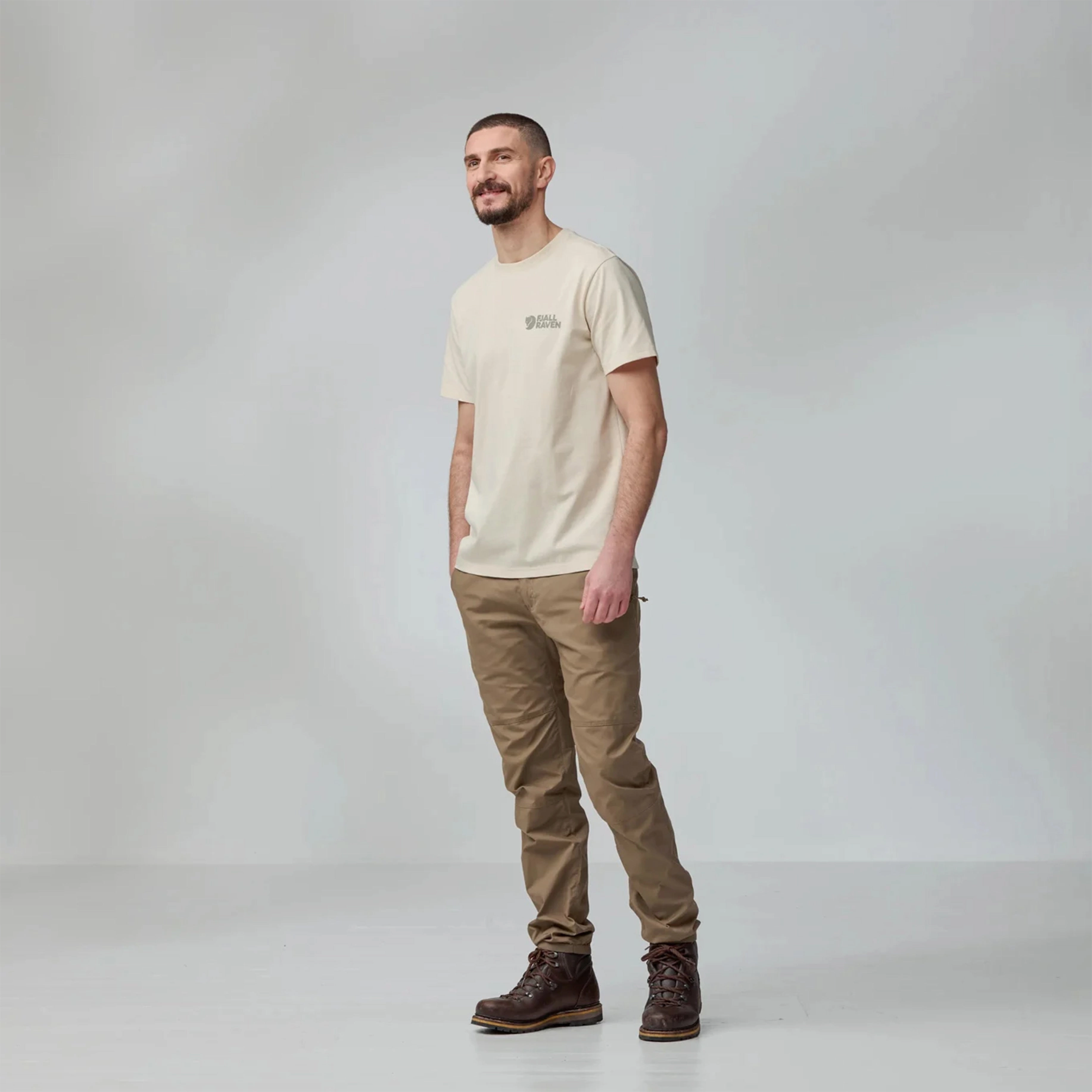 Exclusive Online Offer Fjallraven Heavy Classic T-Shirt Chalk White