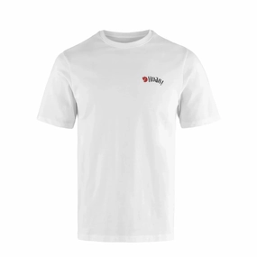 Surprise Discount Today Save Big Today Fjallraven Hoja T-Shirt White