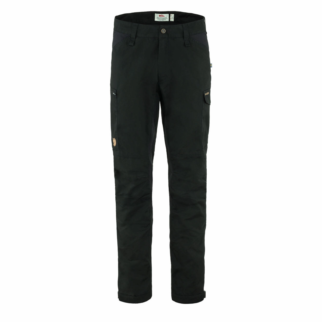 Grab Your Deal Today Grab Your Savings Fjallraven Kaipak Trousers Black Short Leg