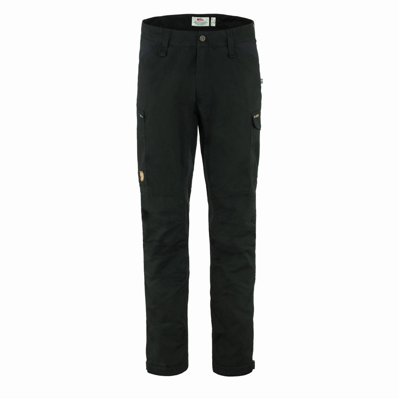 Fjallraven Kaipak Trousers Black Short Leg Today Only Special Clearance Sale Now