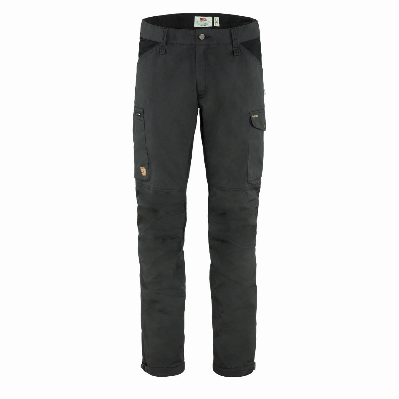 Hot Deal Alert Fjallraven Kaipak Trousers Reg Leg Dark Grey / Black
