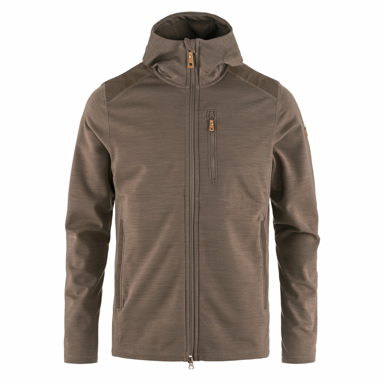 Fjallraven Keb Fleece Hoodie Suede Brown Save Today Event