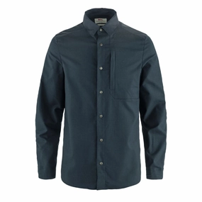 Fjallraven Keb Trekking Shirt Ls Dark Navy-Dark Navy Hot Clearance Now Hot Item Clearance