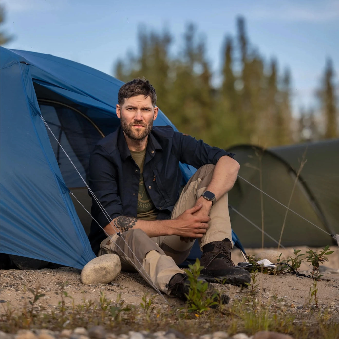 Fjallraven Keb Trekking Shirt Ls Dark Navy-Dark Navy Todays Best Deal MustShop Sale