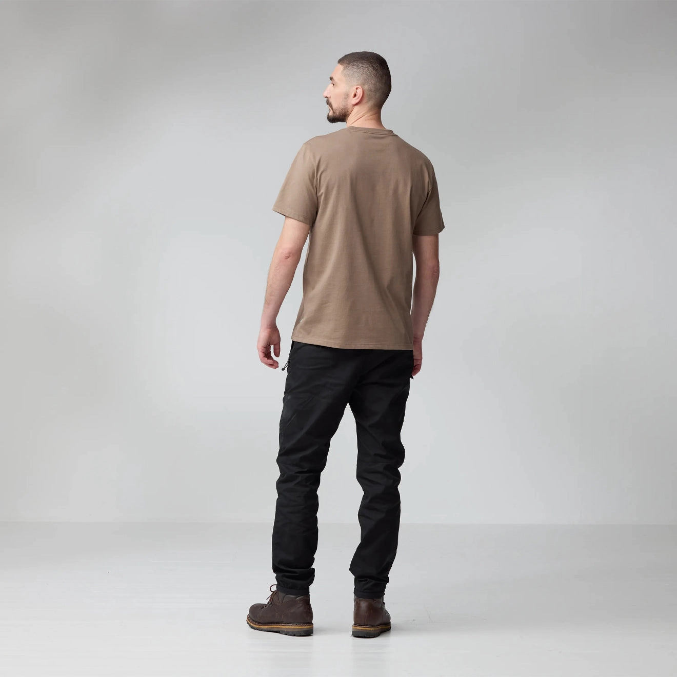 Last Chance Steal Limited Time Discount Fjallraven Multicolor Logo T-Shirt Suede Brown