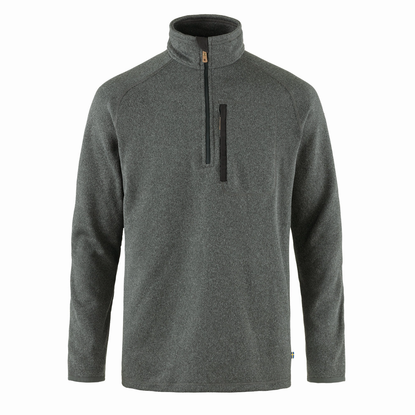 Fjallraven Ovik Fleece Half Zip Dark Grey GiftWorthy Sale