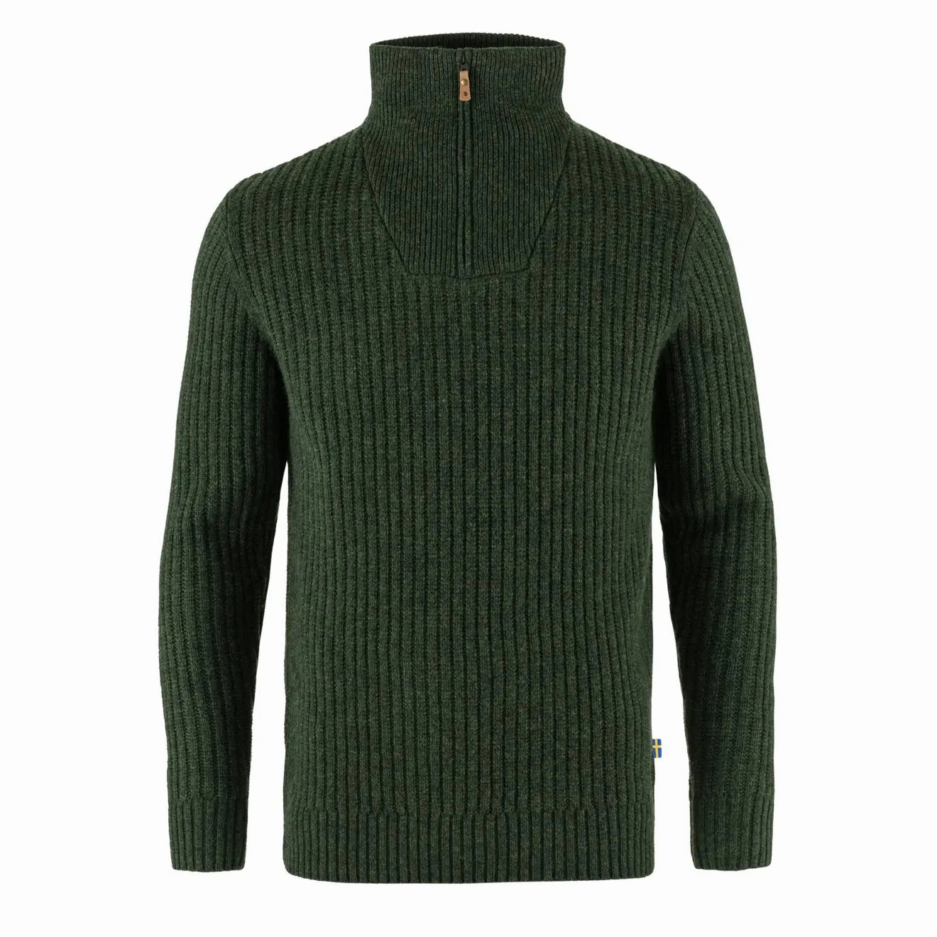 Fjallraven Ovik Half Zip Knit Deep Forest Hot Picks Today
