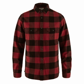 Fjallraven Ovik Heavy Flannel Shirt Red / Black Best Seller Discount Best Price Today