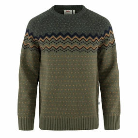 Fjallraven Ovik Knit Sweater Laurel Green / Deep Forest Trending Now Discount Price Slash Today
