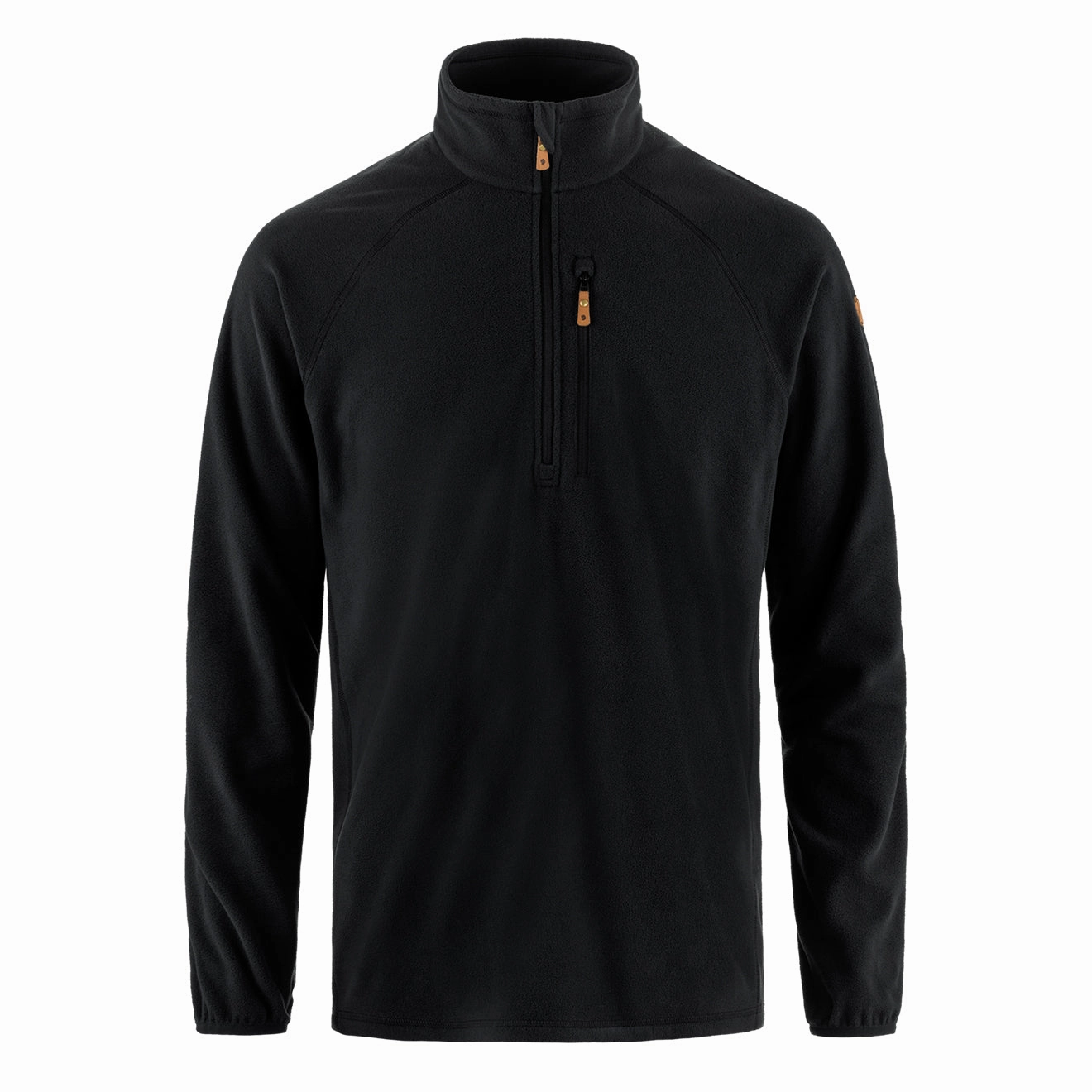 Fjallraven Ovik Lite Fleece Half Zip Black Online Exclusive Savings Trendy Picks Today