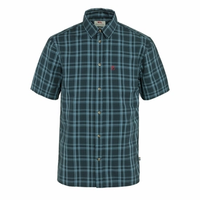 Best Price Today Fjallraven Ovik Lite Shirt Ss Dark Navy / Dawn Blue