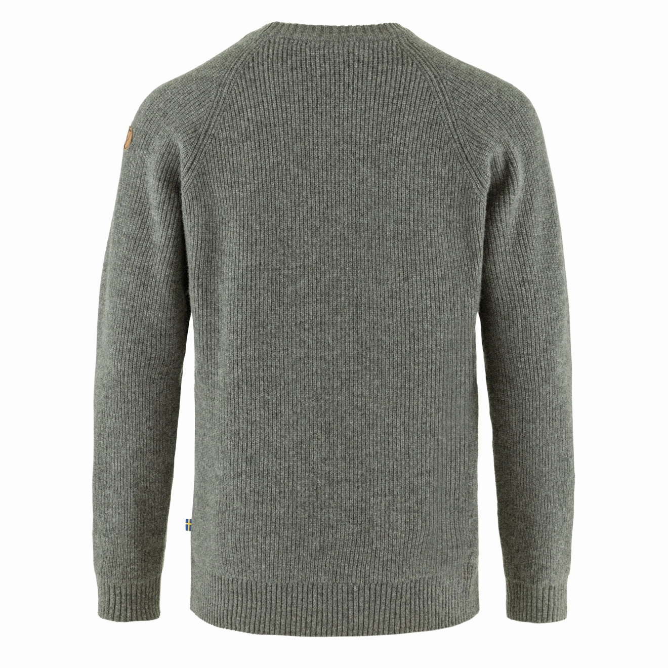 Fjallraven Ovik Rib Sweater Grey Last Chance Offer