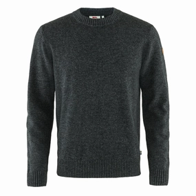 Deal of the Day Fjallraven Ovik Round-Neck Sweater Dark Grey