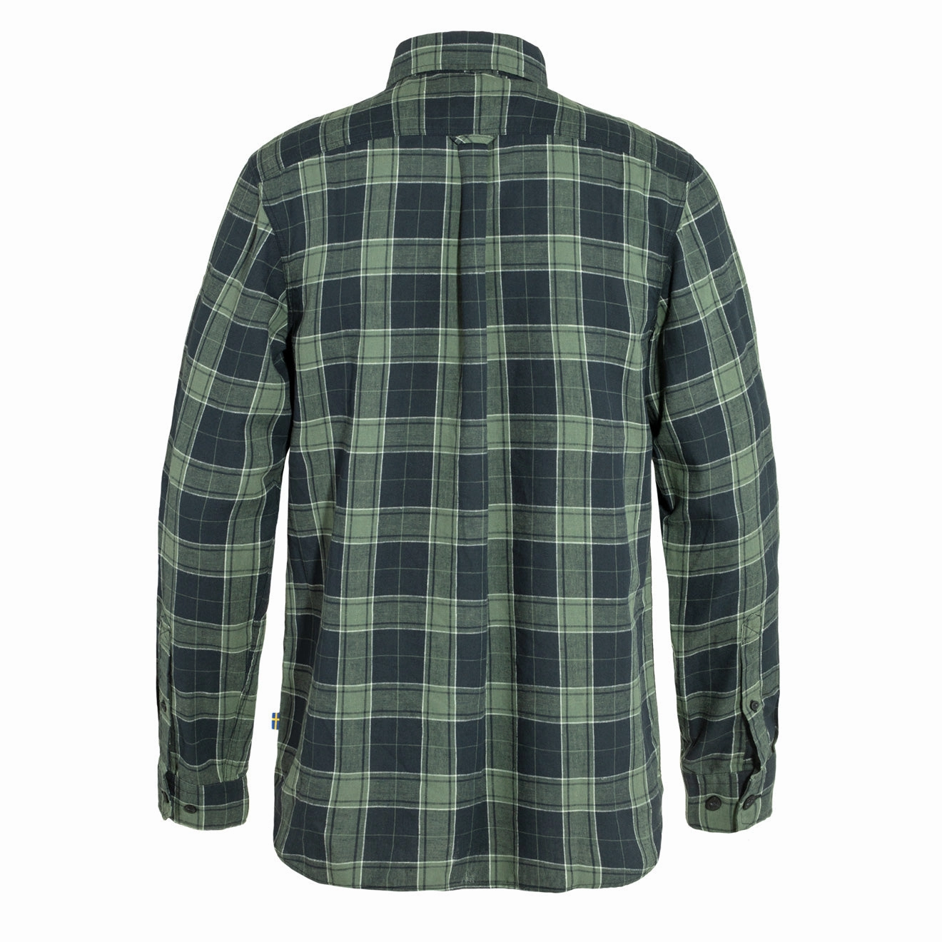 Special Occasion Discount Fjallraven Ovik Travel Shirt Ls Dark Navy / Patina Green