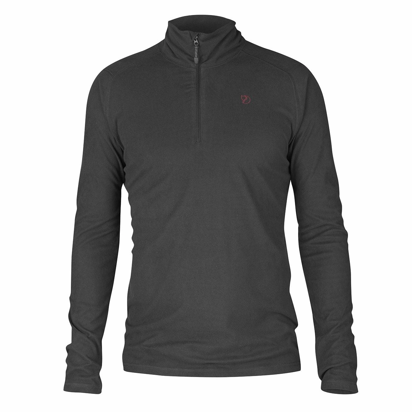 Shop Now Save Fjallraven Pine Half Zip Fleece Dark Grey