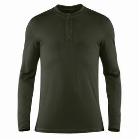 Fjallraven Singi Merino Henley Deep Forest Todays Hot Savings Today Only Offer