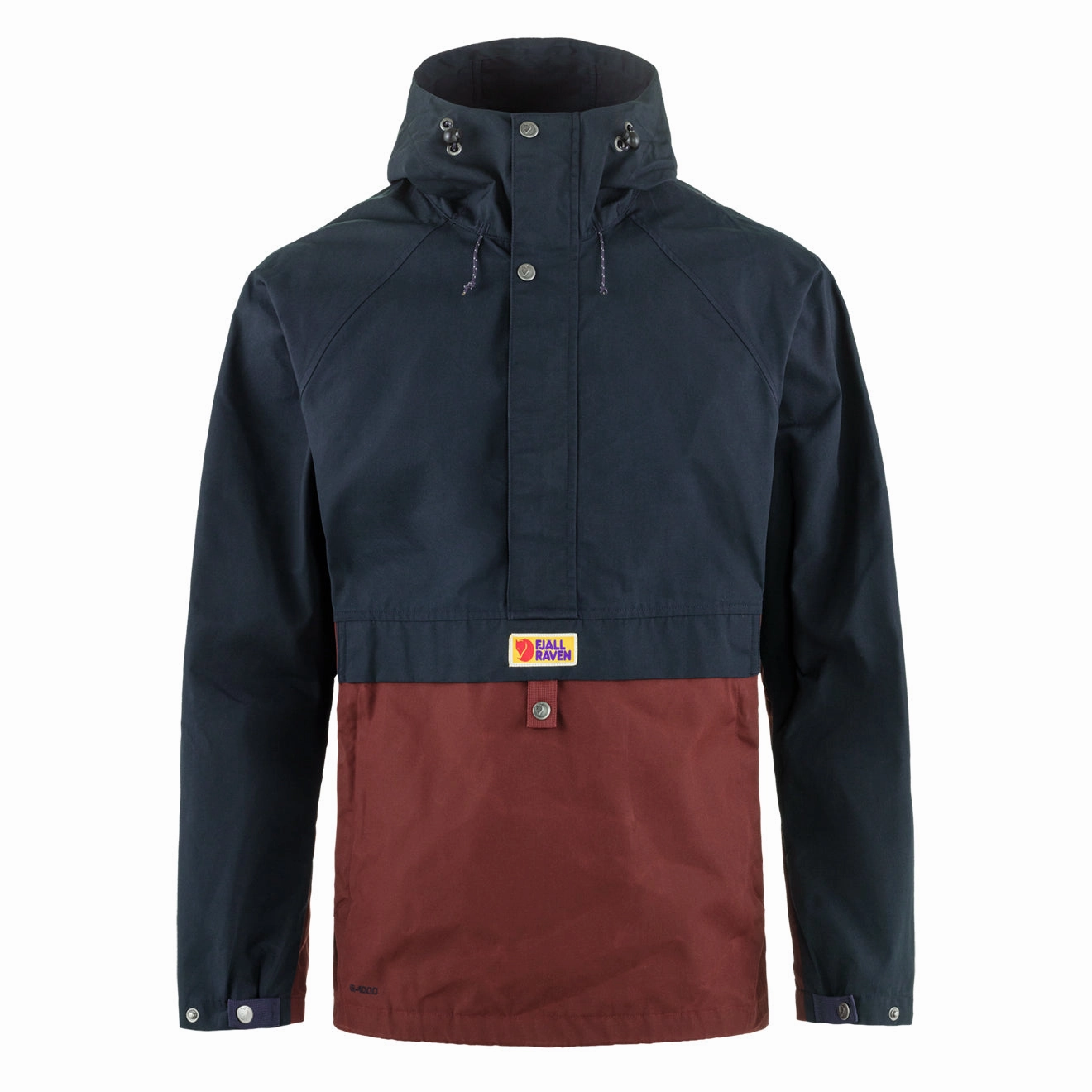 Shop the Savings Now Fjallraven Vardag Anorak Dark Navy / Maroon