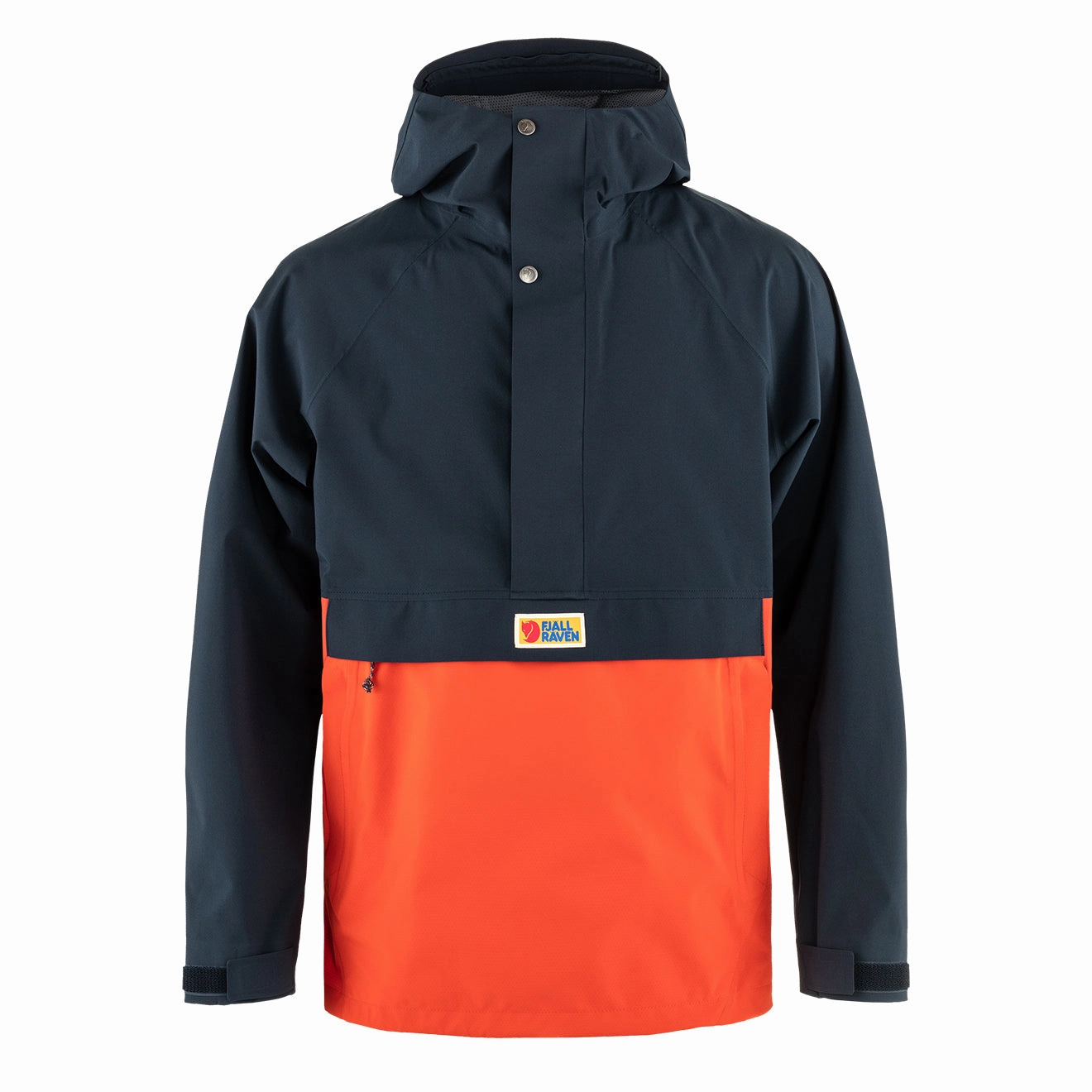 Fjallraven Vardag Hydratic Anorak Dark Navy / Flame Orange Unmissable Deal Today