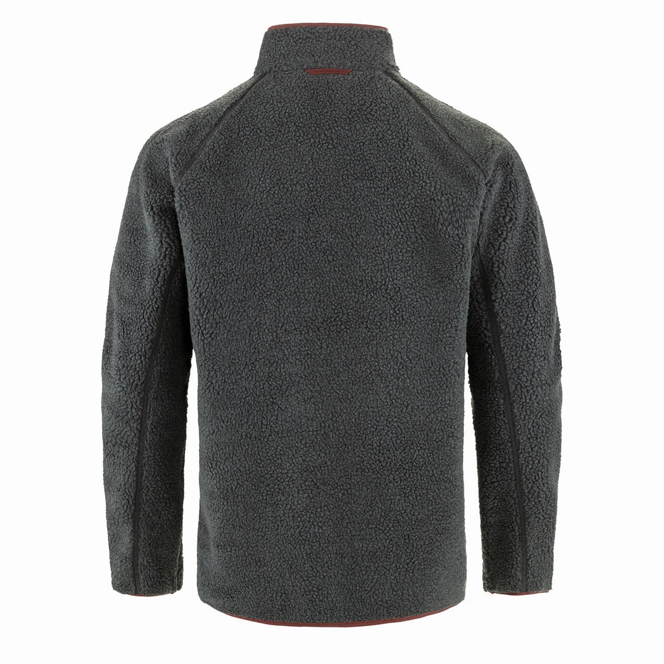 Best Seller Deal Fjallraven Vardag Pile Fleece Dark Grey / Maroon