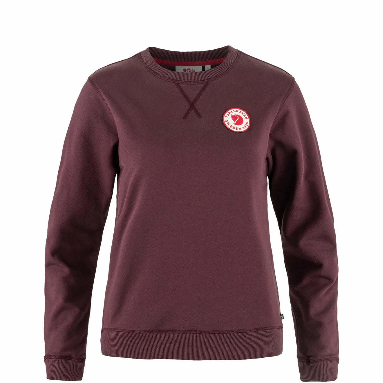 Fjallraven Womens 1960 Logo Badge Sweater Port Sweet Deal Inside Online Deal Frenzy
