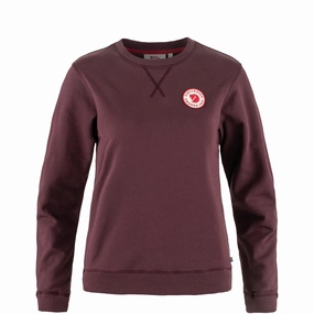 Fjallraven Womens 1960 Logo Badge Sweater Port Sweet Deal Inside Online Deal Frenzy