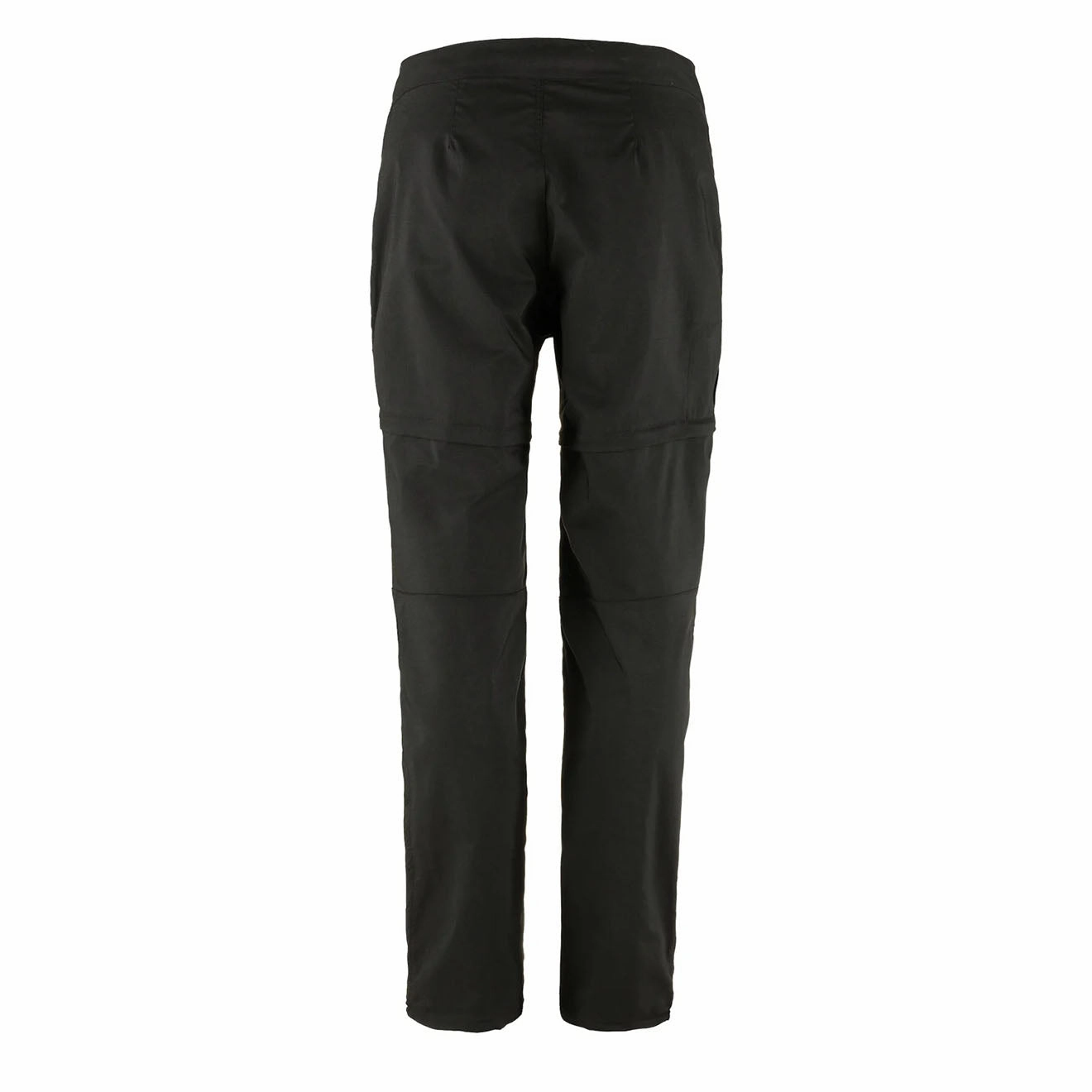 Fjallraven Womens Abisko Hike Zip-Off Trousers Reg Leg Black Clearance Sale