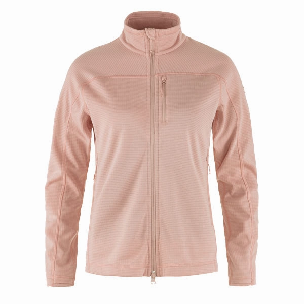 Trending Savings Now Fjallraven Womens Abisko Lite Fleece Jacket Chalk Rose