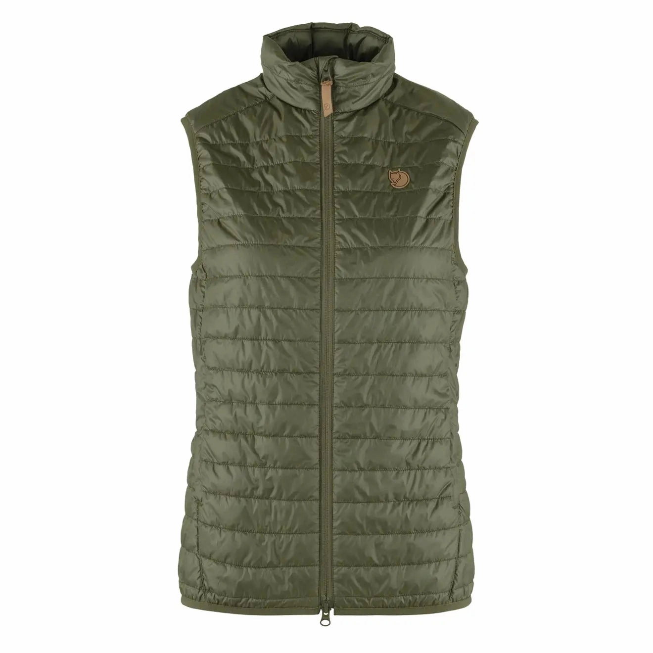 Special Deals Online Today Only Savings Fjallraven Womens Abisko Padded Vest Laurel Green