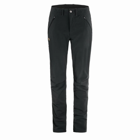 Fjallraven Womens Abisko Stretch Trousers Reg Leg Black Exclusive Online Offer Todays Steal