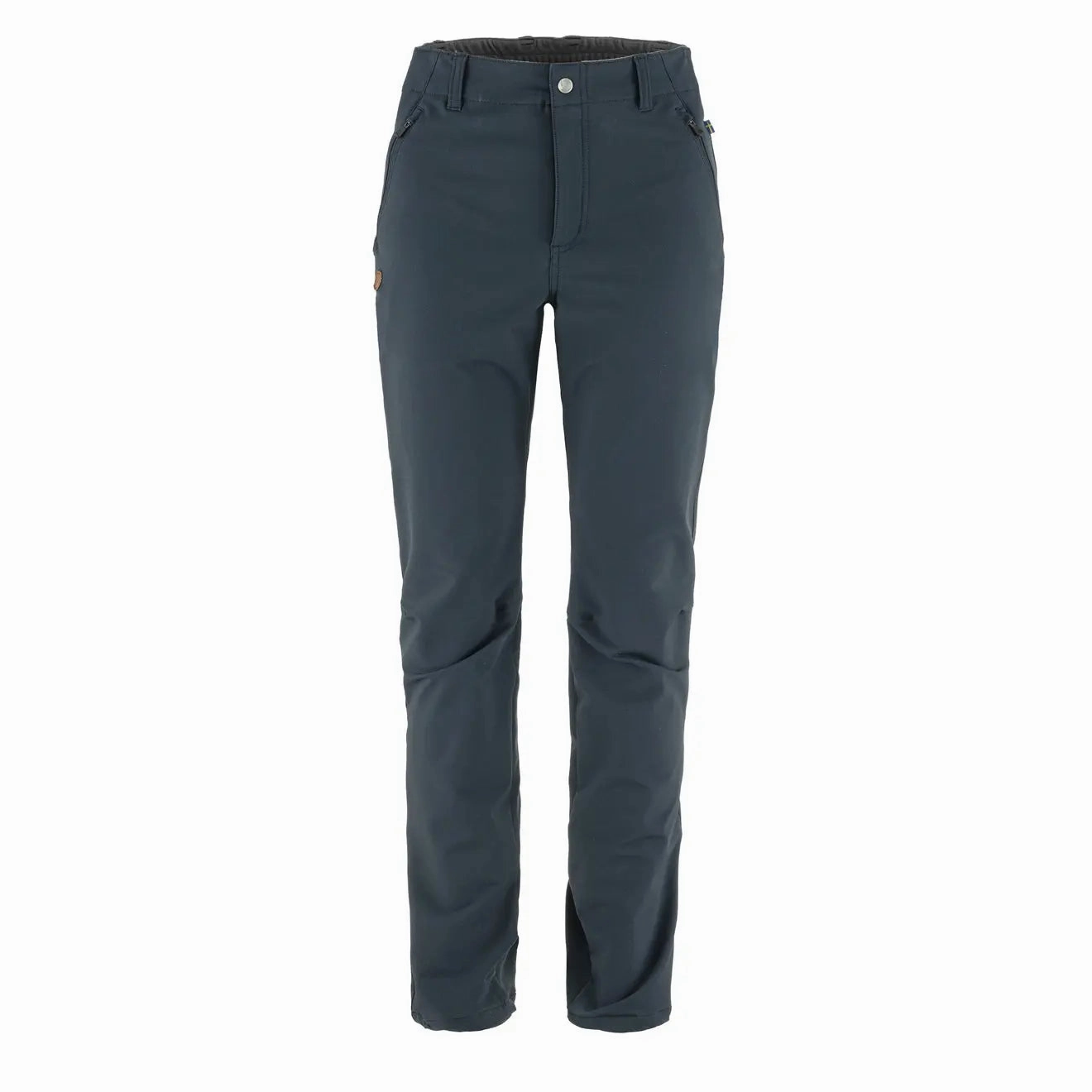 Instant Discount Fjallraven Womens Abisko Winter Stretch Short Leg Trousers Dark Navy