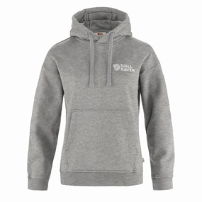 Limited Time Offer Dont Miss This Offer Fjallraven Womens Classic Hoodie Grey / Melange