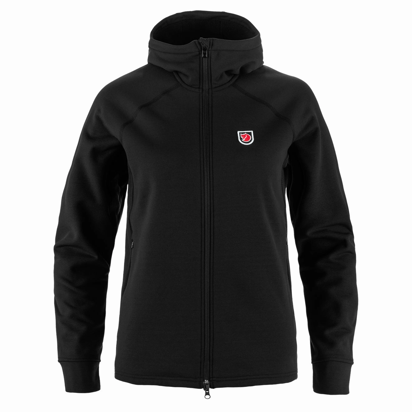 Clearance Event Today Limited Stock Deals Fjallraven Womens Expedition Fleece Hoodie Black