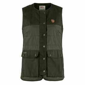 Fjallraven Womens Forest Wool Padded Vest Deep Forest Best Price Today Grab Save Today