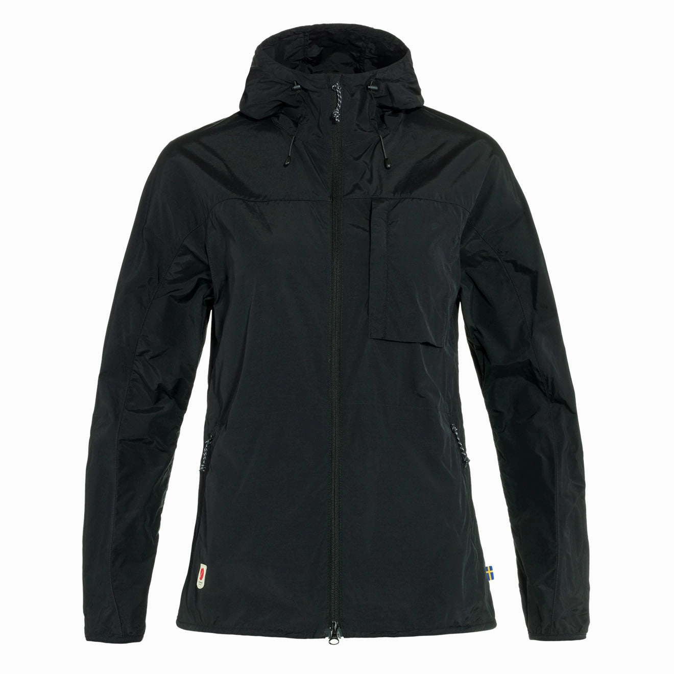 Todays Mega Savings Special Deal Frenzy Fjallraven Womens High Coast Wind Jacket Black