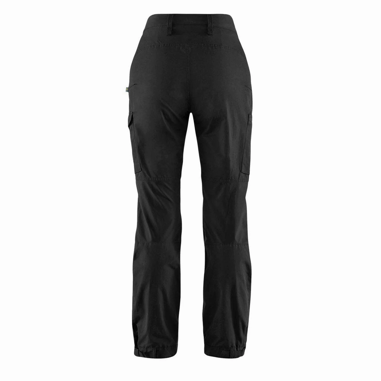 Fjallraven Womens Kaipak Curved Trousers Black Big Hot Sale Shop Hot Deals