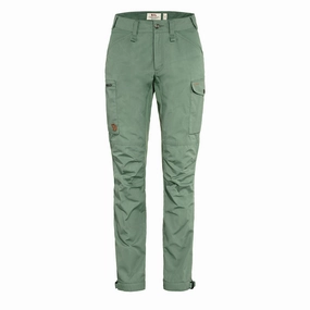 Fjallraven Womens Kaipak Trousers Curved Patina Green Weekend Specials Limited Time Hot Deal