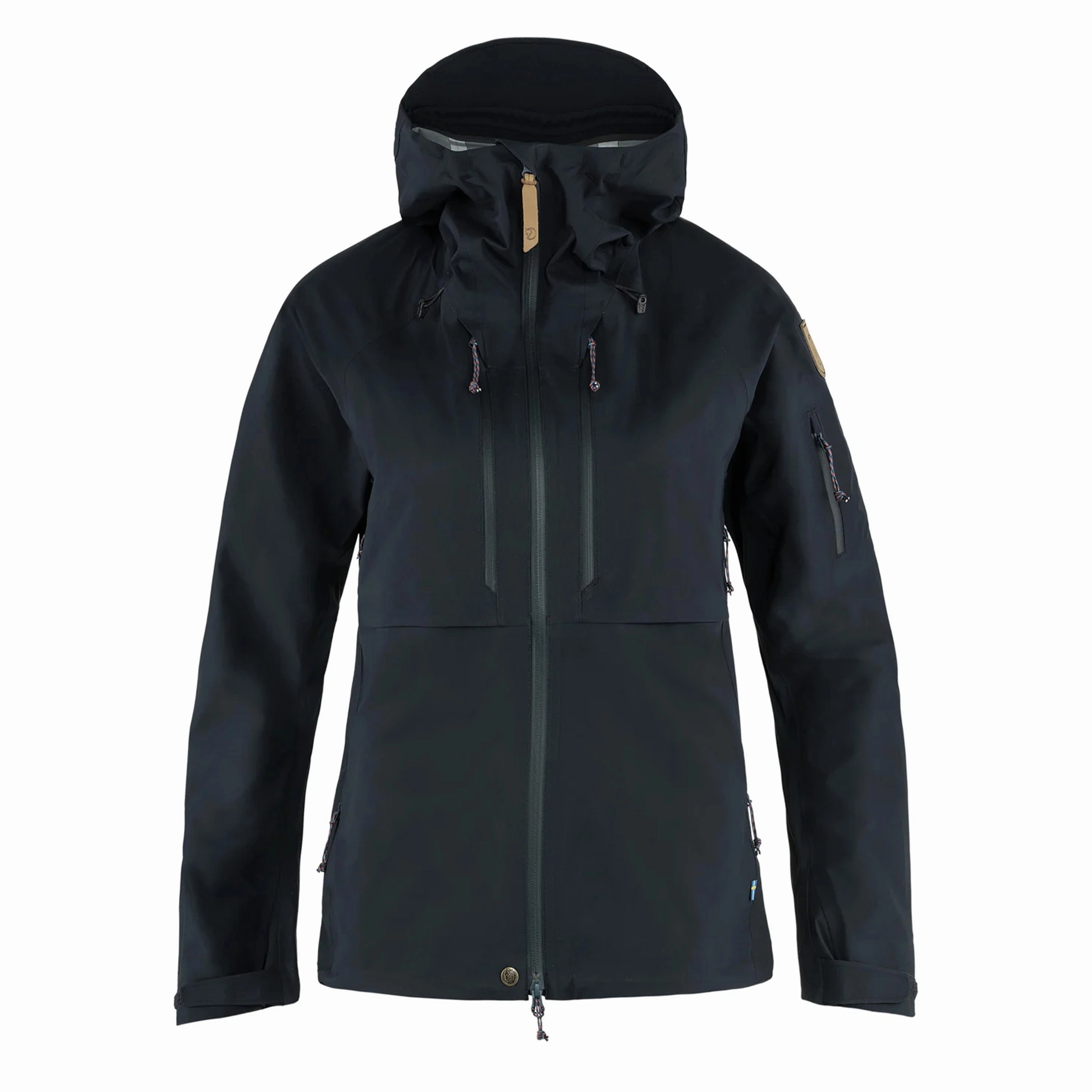 Instant Savings Deal Special Deal Frenzy Fjallraven Womens Keb Eco-Shell Jacket Dark Navy