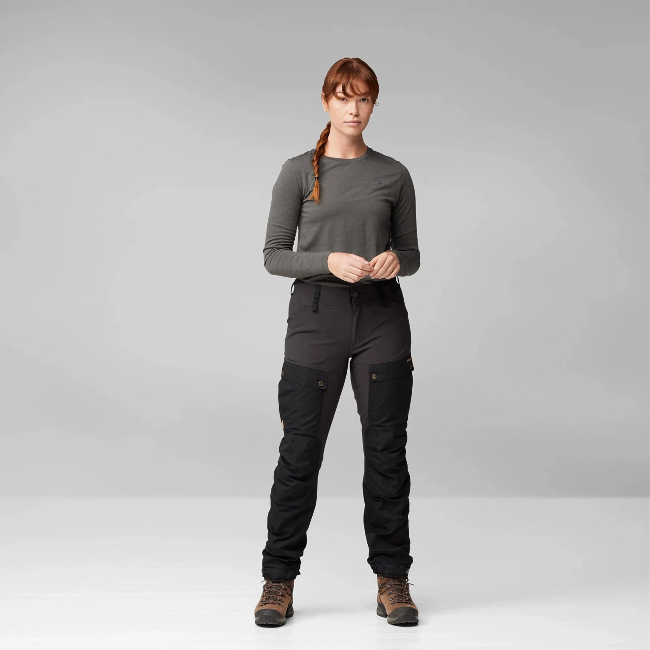 Online Exclusive Offer Fjallraven Womens Keb Trousers Basalt