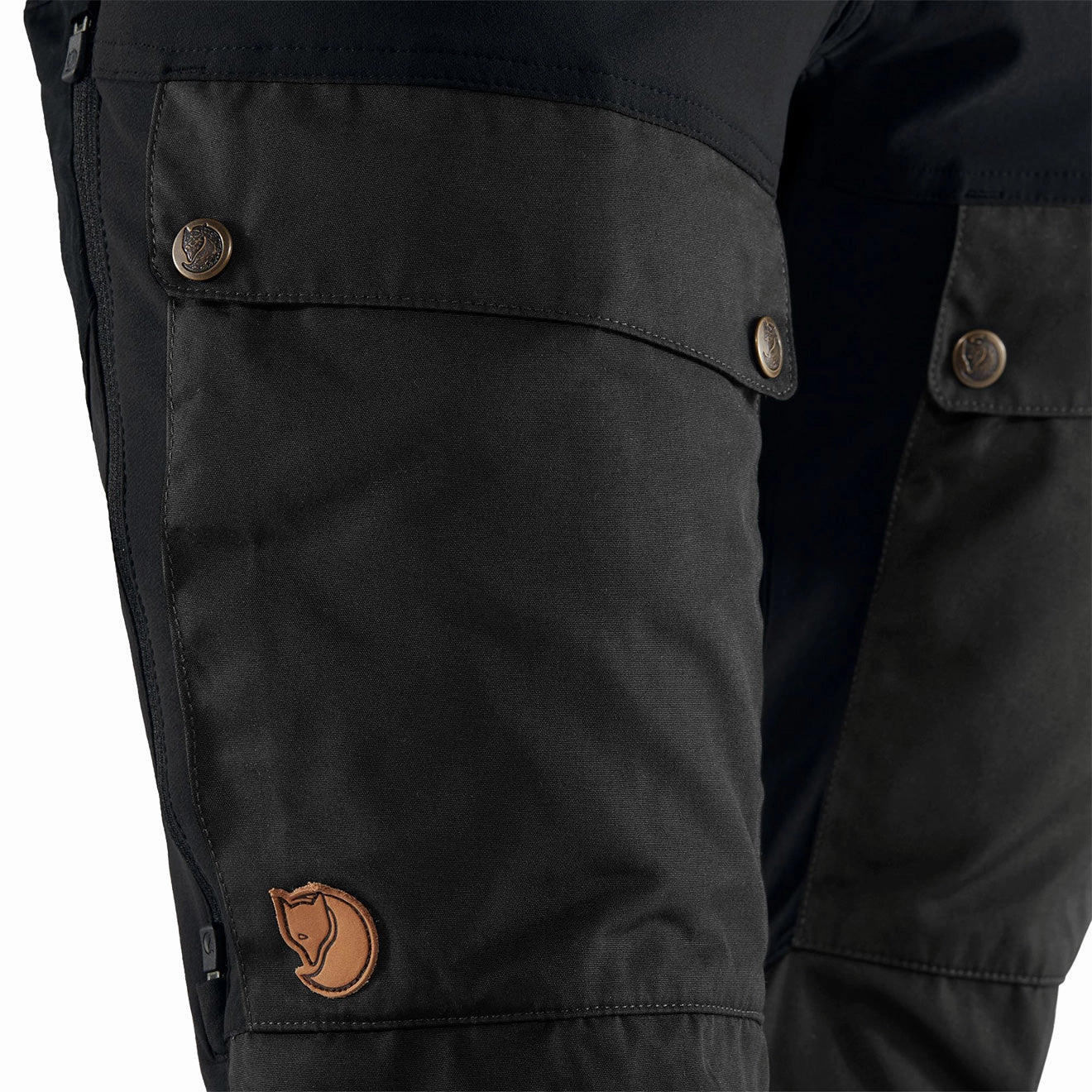Fjallraven Womens Keb Trousers Curved Short Black Steal the Deal Now Online Exclusive Offer