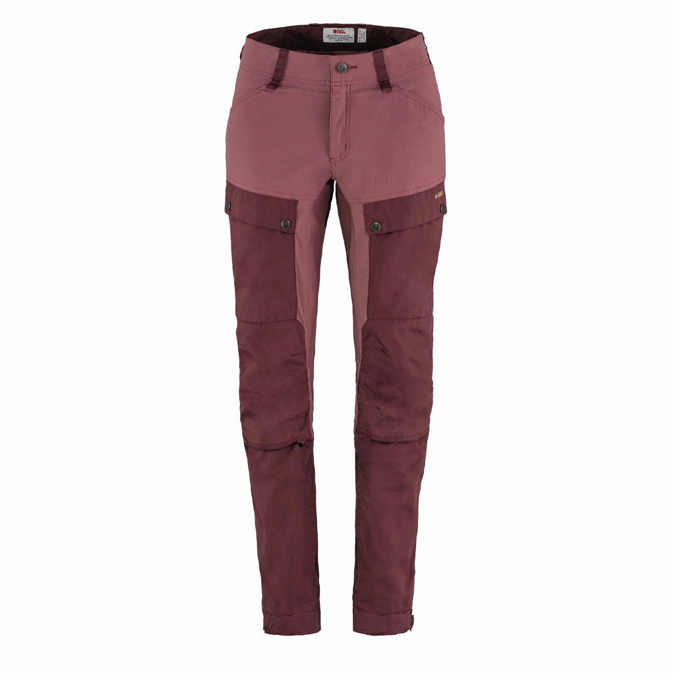 Instant Hot Deal Fjallraven Womens Keb Trousers Curved Short Port-Mesa Purple