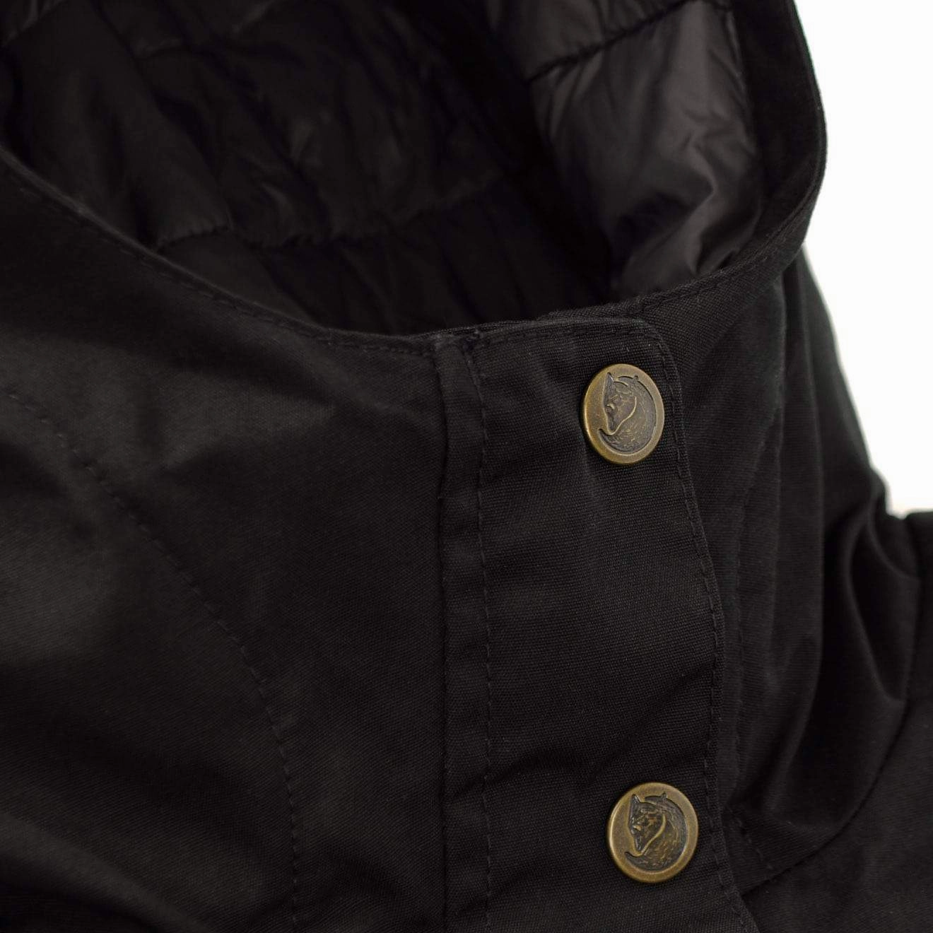 Shop Grab Now Fjallraven Womens Kiruna Padded Parka Black
