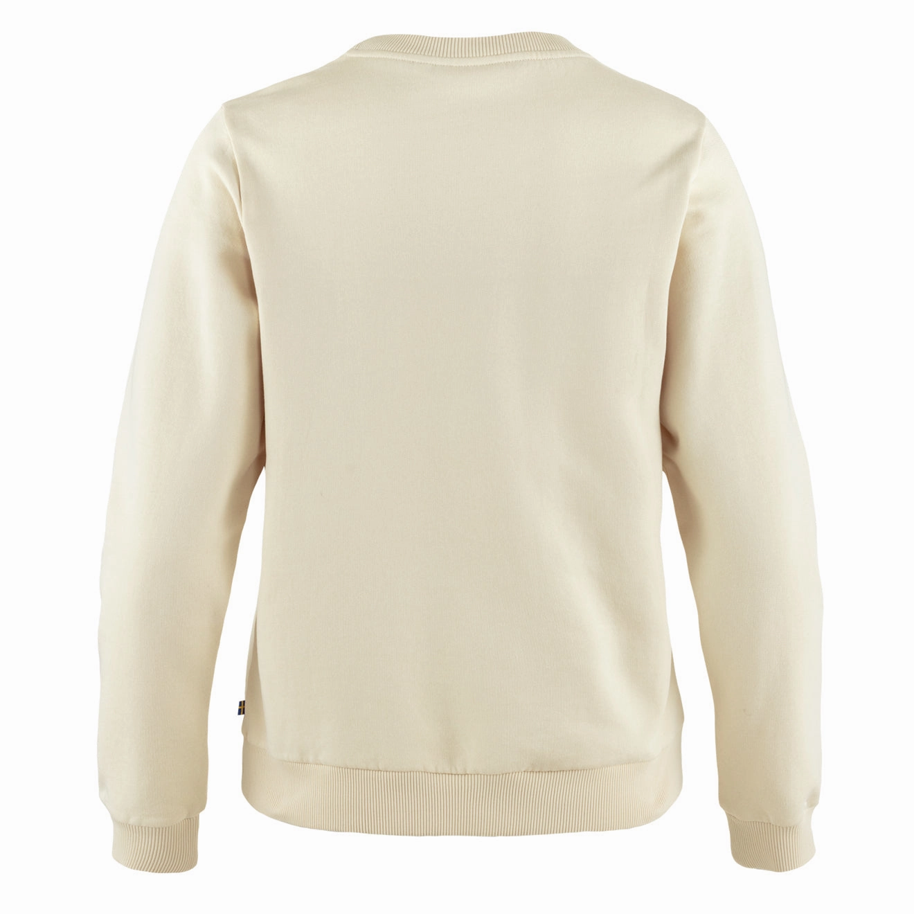 Fjallraven Womens  Logo Sweater Chalk White / Flame Orange Online Deal Frenzy Big Sale Today
