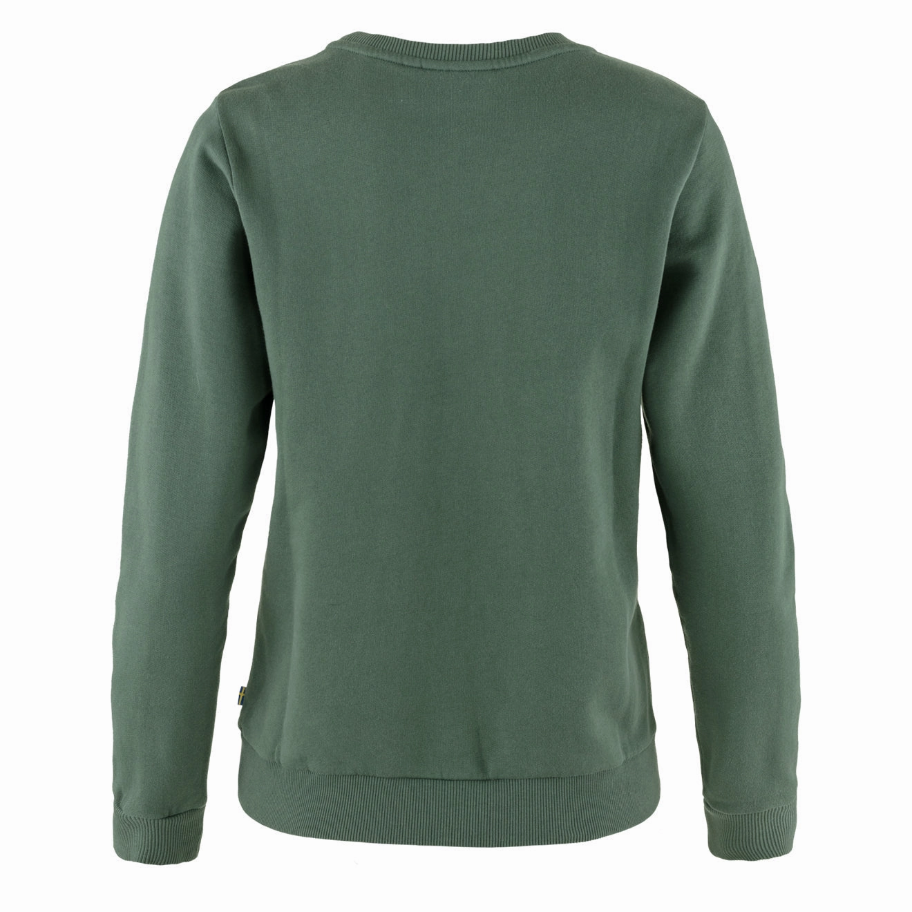 Fjallraven Womens Logo Sweater Deep Patina / Misty Green Best Price Online Exclusive Deal Inside