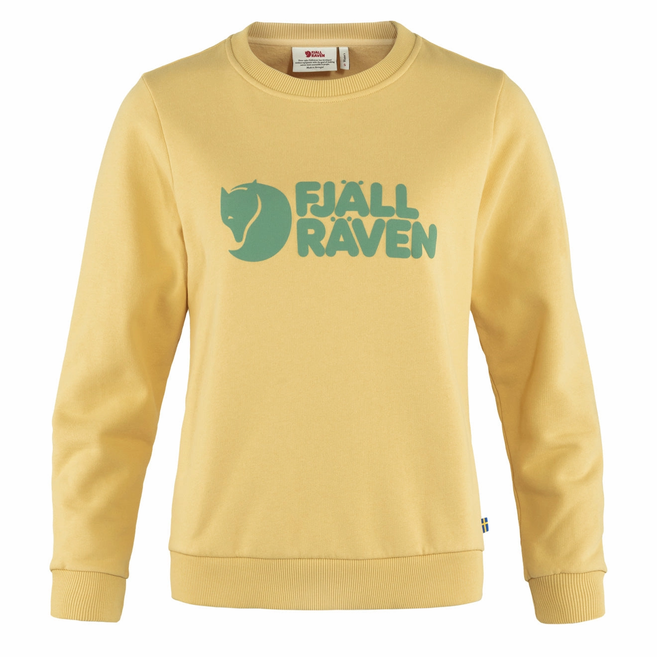 Special Price Offer Fjallraven Womens Logo Sweater Mais Yellow